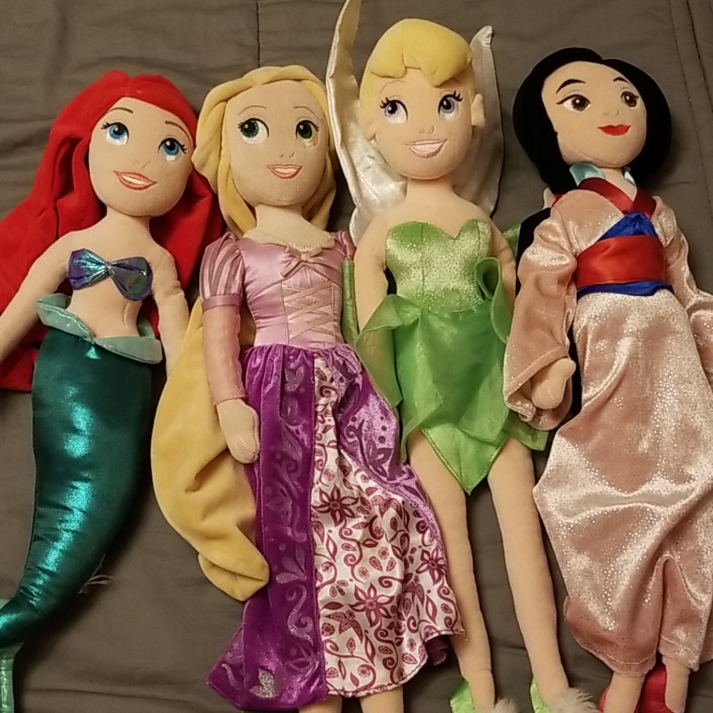 Disney plush princesses